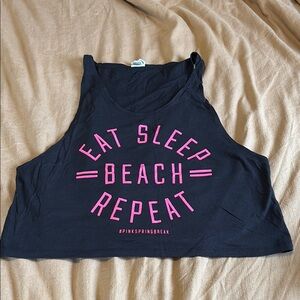 VS Pink spring break Crop Top